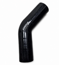 Durite silicone coude 45° renforcée 5 plis Jorova Racing pour circuit turbo, échangeur et admission haute performance.