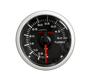 Manomètre pression Turbo 3 Bar, 4 bar & 5 bar 52mm Depo Racing spécial Diesel